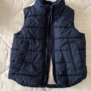 Kids Navy Puffer Vest